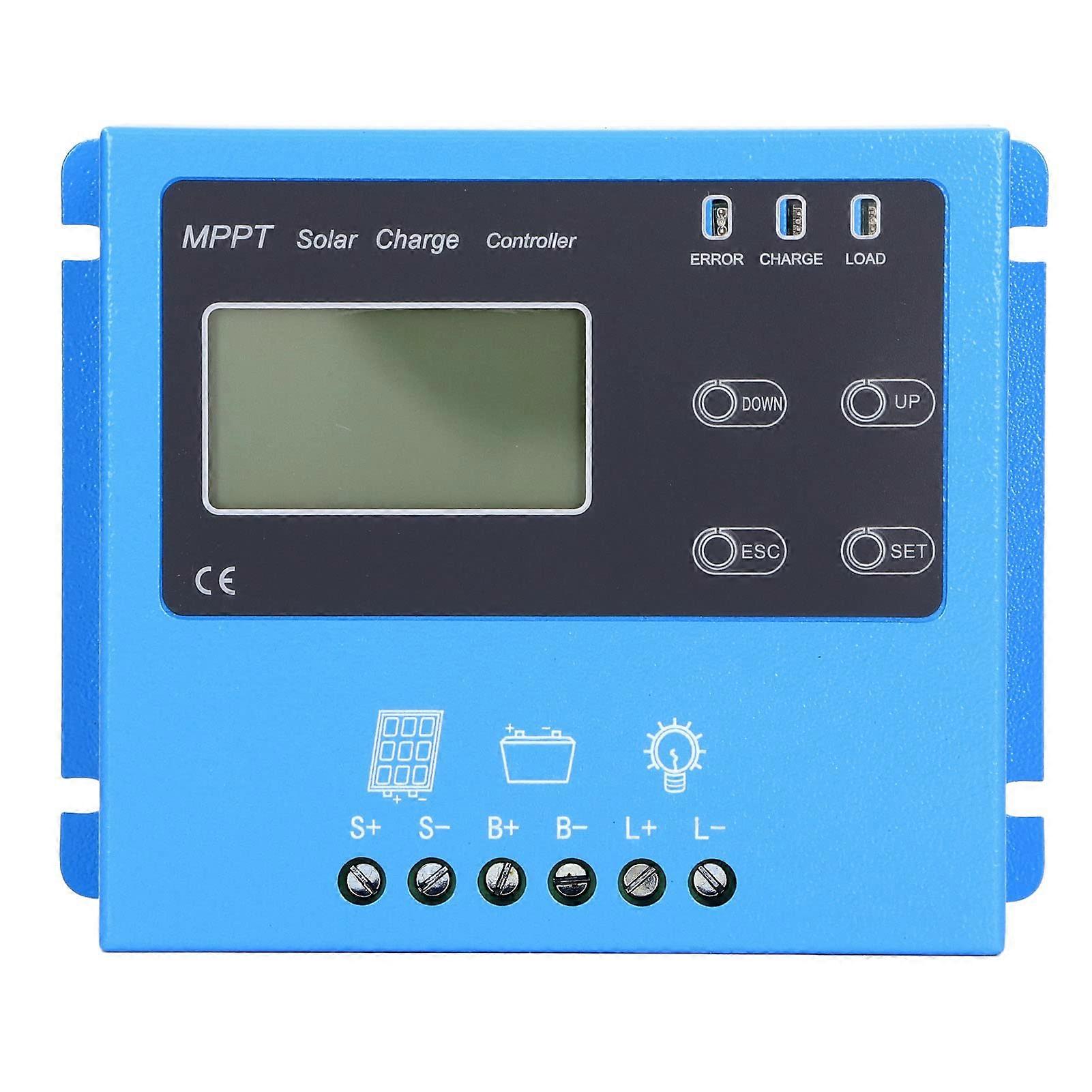20A MPPT Solar Charge Controller 12V 24V Auto Battery Recognition  Efficiency for RV Boat