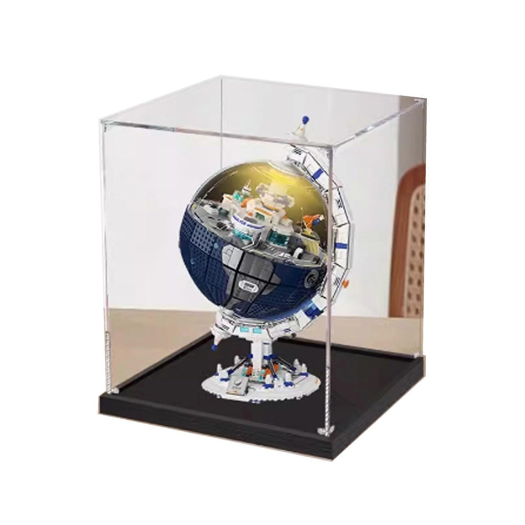 Acrylic Display Case for  Planet Globe Dustproof Clear Showcase UltraTransparent 2mm