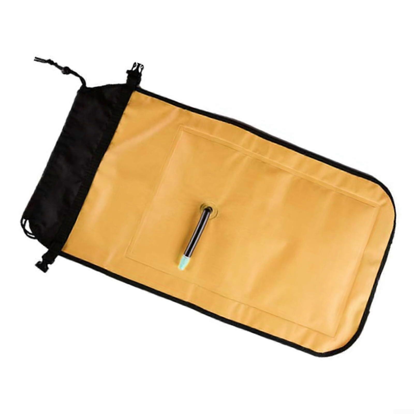 PVC Inflatable Kayak Paddle Float with Double Airbag Stability, Quick Release Buckle and Reflective Strip