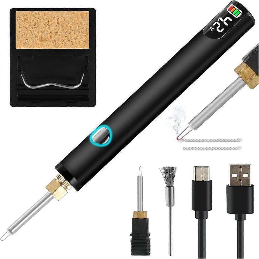 Rechargeable Thread Burner Kit for Jewelry Making,Digital Thread Zapper Tool,Leather Craft,Sewing,Weaving & Stringing A