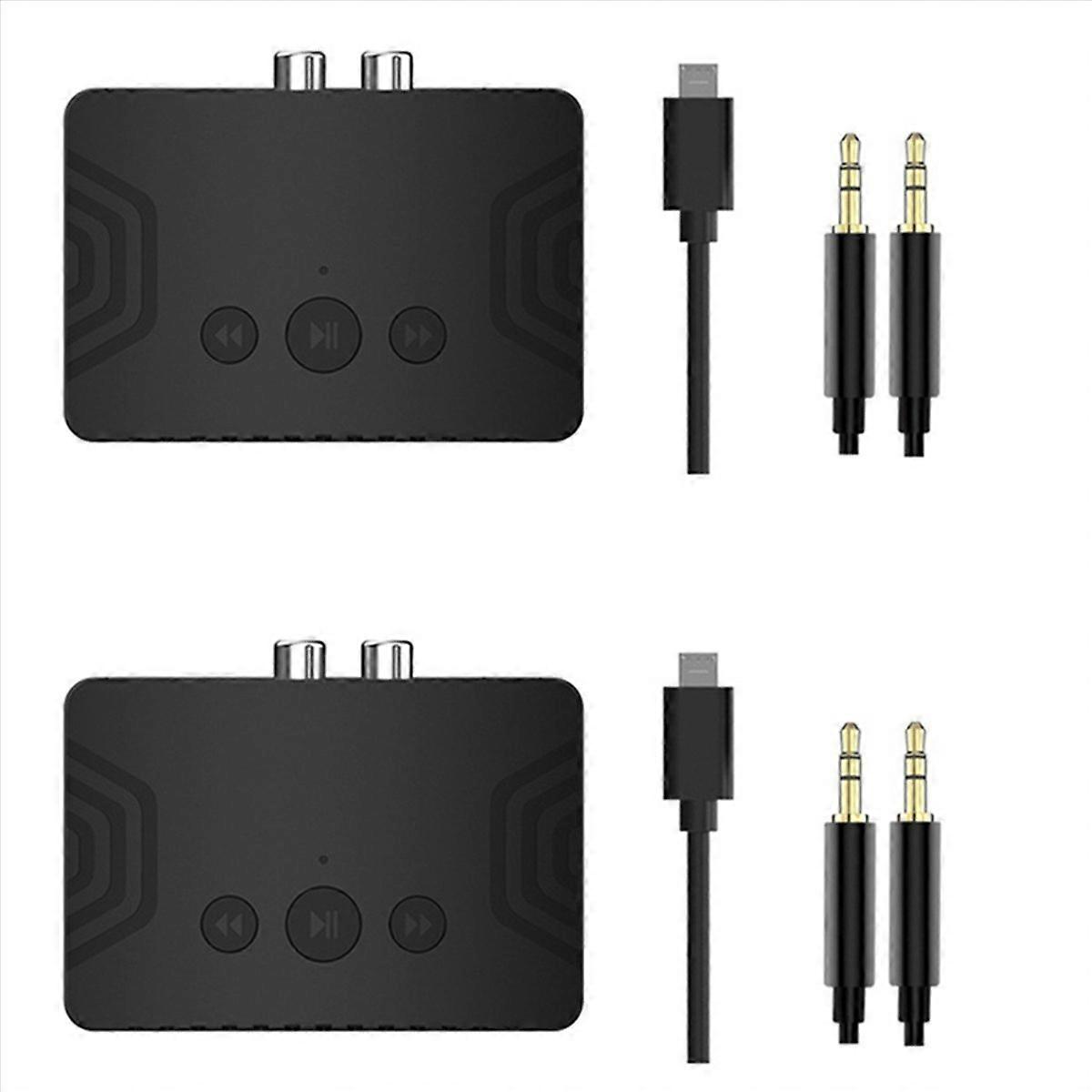 2X 5.3 Bluetooth Music Receiver Bluetooth Adapter Wireless Bluetooth Audio Receiver Bluetooth Speake