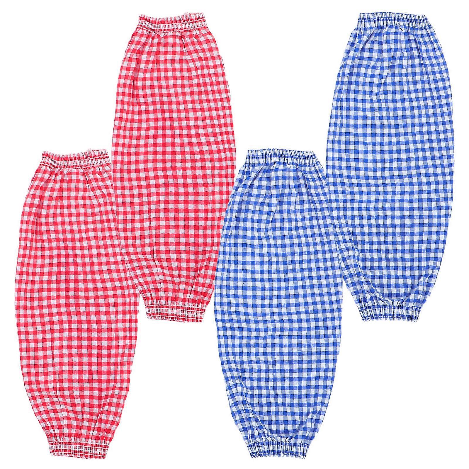 Cleaning Sleeves Multi-Function Oversleeve for Cooking 2Pairs Assorted Color Washable Arm Covers