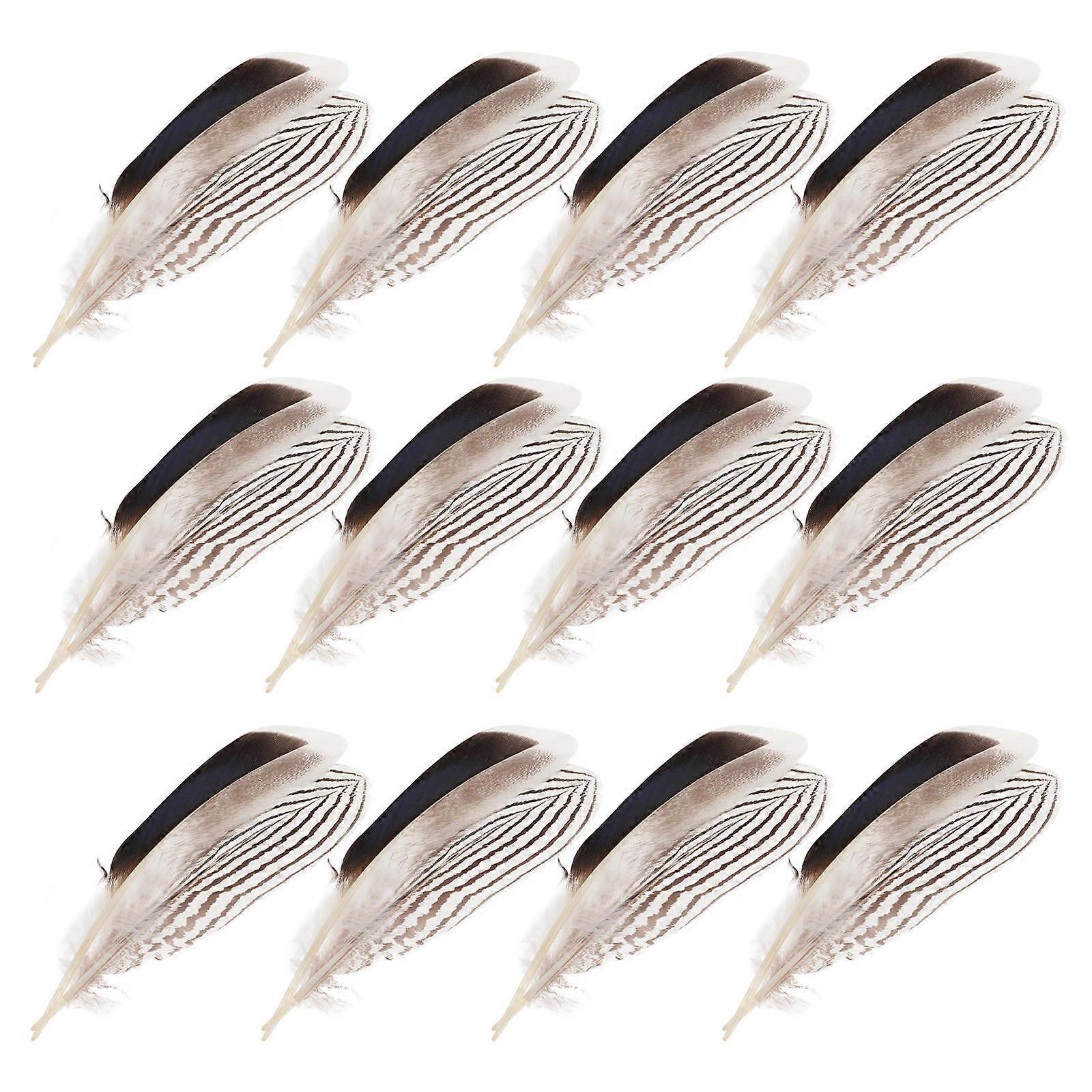 DIY Plumes for Table Lamp Decoration 60Pcs Set