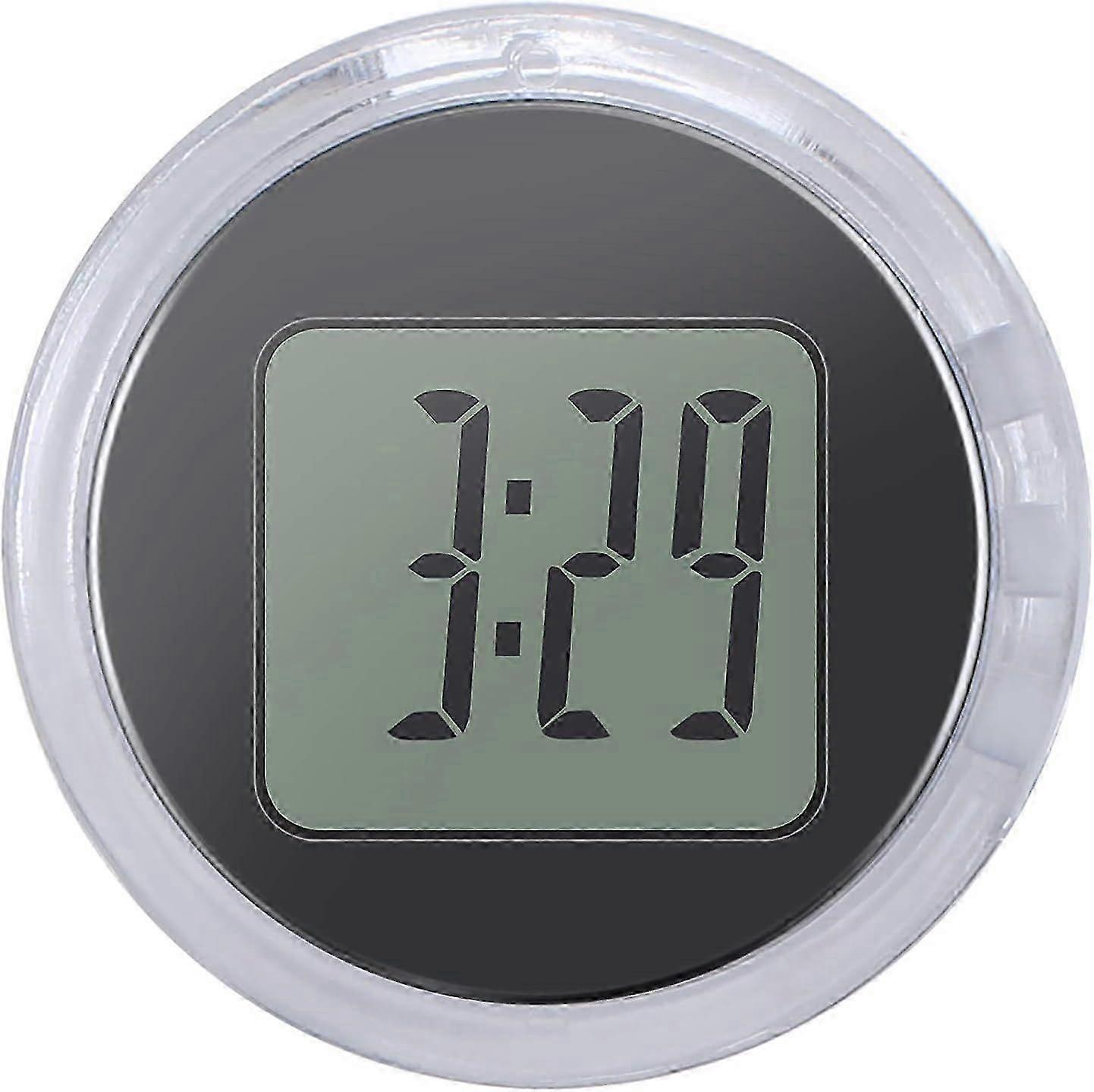 Mini Motorcycle Watch, Waterproof Digital Motorcycle Handlebar Clock Interior,