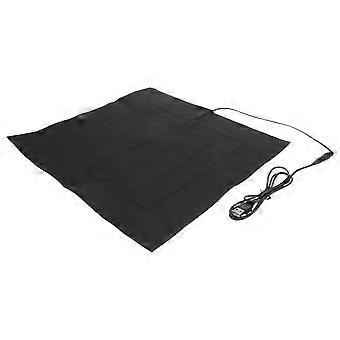 Warming Mat Pet Heating Pad for Reptile Use 3Pcs Portable Black Cloth