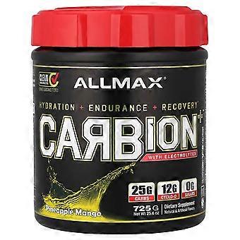 ALLMAX, CARBION+™ met elektrolyten, ananas-mango, 725 g