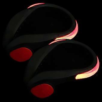 Lumières à clipser pour chaussures de course nocturnes, pour la sécurité des coureurs (1 paire).