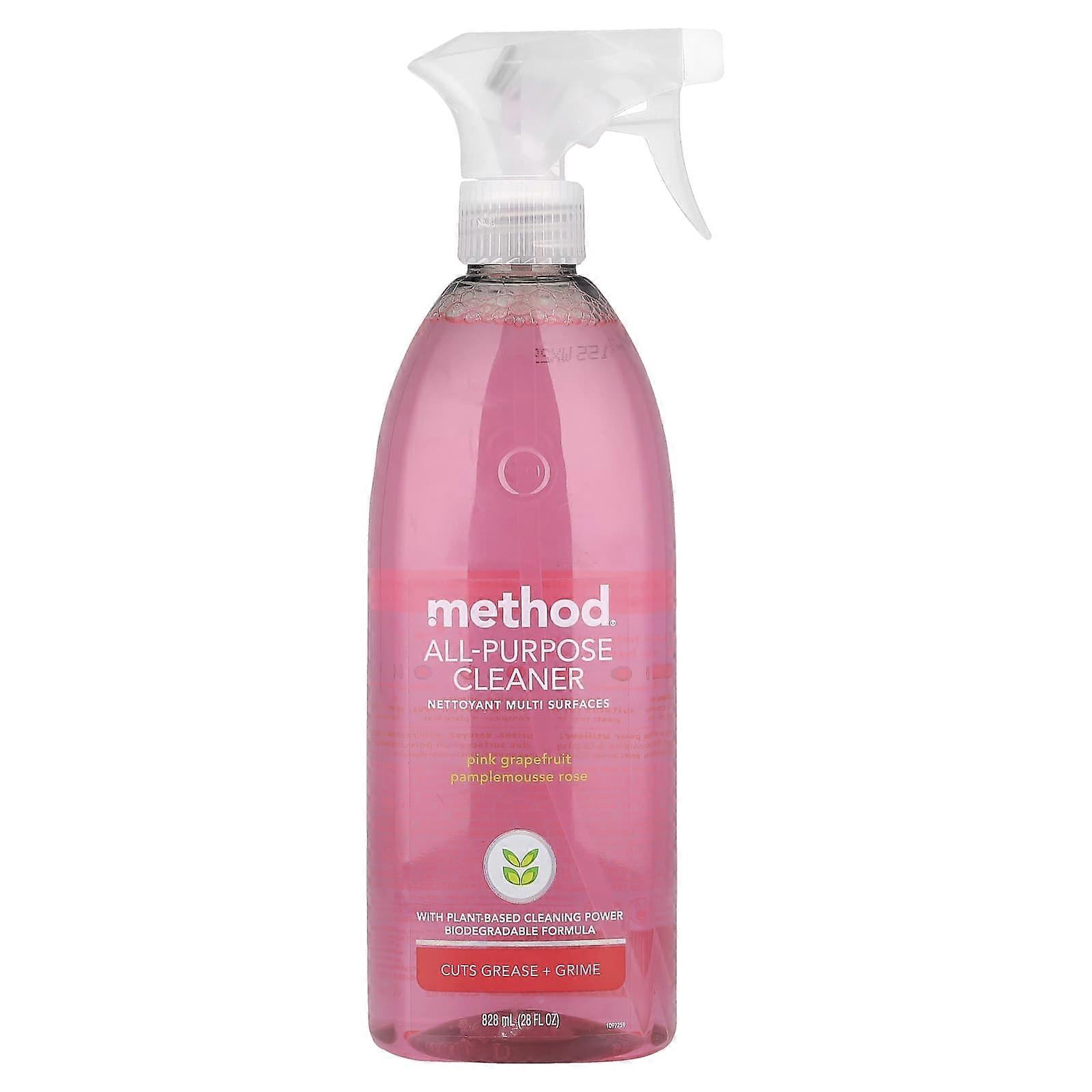 Method, All-Purpose Cleaner, Pink Grapefruit, 28 fl oz (828 ml), 3-Pack