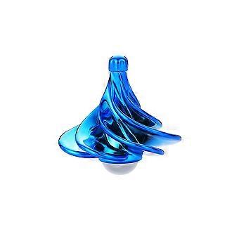 Luftstrom-Kreisel, windbetriebenes Fidget-Toy zur Stressbewältigung und Konzentrationsförderung, aerodynamischer Tornado-Spinner, einzigartiges Schreibtischspielzeug für Erwachsene und Kinder