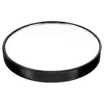 10X Magnifying Makeup Mirror 7.5cm Round Compact Pocket Cosmetic Mirror with 2 Suction Cups for Bathroom Wall