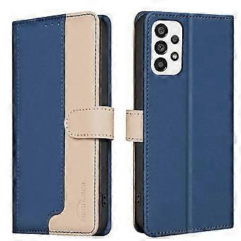 Leather Wallet Phone Case Compatible with Samsung Galaxy A73/A53/A33/A23/A13 – Card Holder & Zipper
