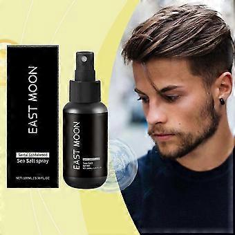Meersalz Spray, Santal Sandelholz Meersalz Spray, Meersalz Spray Hold für Haare, Locken und Beach Waves Spray für Haare