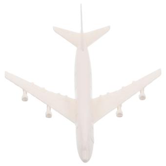 Micro Scale Aircraft Model Collectible Plastic Airplane Model 1/150 Plane Figurine for City Planning Airport Scene Display Decor