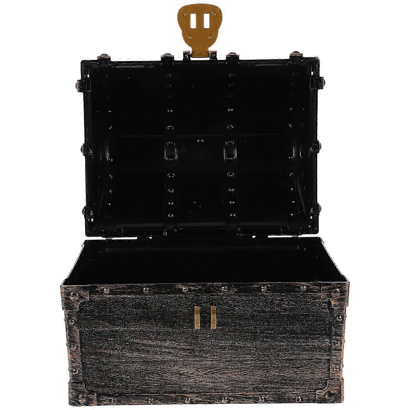 Small Treasure Box Multi-Function Pirate Chest for Decorative Storage