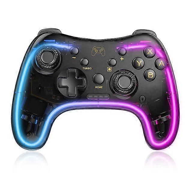 Joy Pad Switch Pro Controller Wireless Compatible With PC/Lite/OLEDAdjustable LED By APP