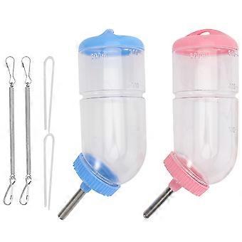 Drinking Fountain for Pet Feeding 2Pcs Water Bottle