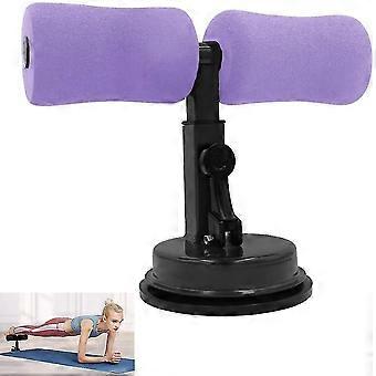 Upgraded Sit Up Floor Bar, Portable Adjustable Sit Up Equipment
