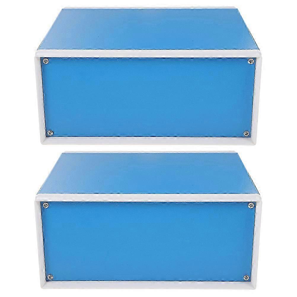 Metal Enclosure Box for Electrical Components with Weatherproof Features 2Pcs