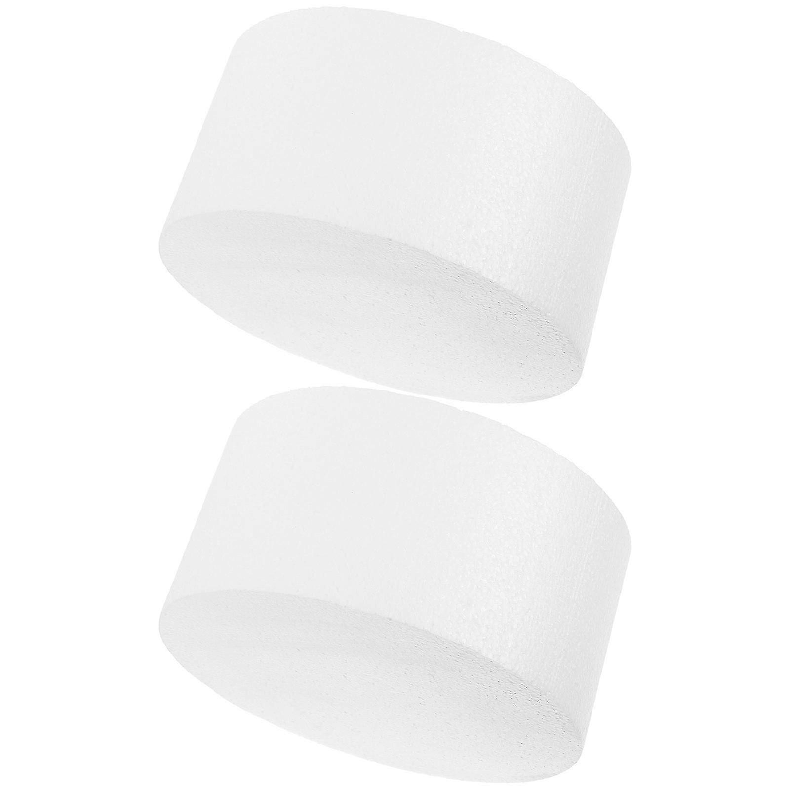 Lightweight 8 Inch Round Cake Dummy Model For Cake Decorating Projects 2Pcs