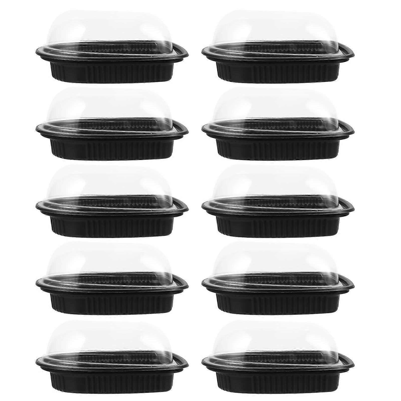 Take-Out Container for Storage 10Pcs with Clear Lid
