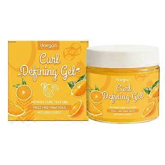 Curl Defining Hair Gel for Curly Hair, Lightweight, Non-Sticky, Natural Hold, Refreshing Formula