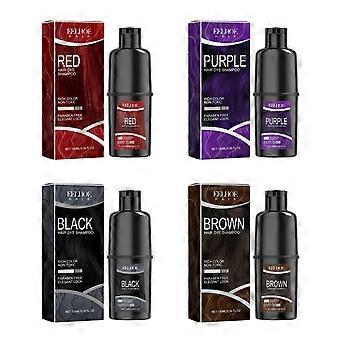 2pcs Hair Dye Shampoo, Herbal & Plant-Based Extracts, Nourishing Care, Long-Lasting Color, Healthy Hair Coloring