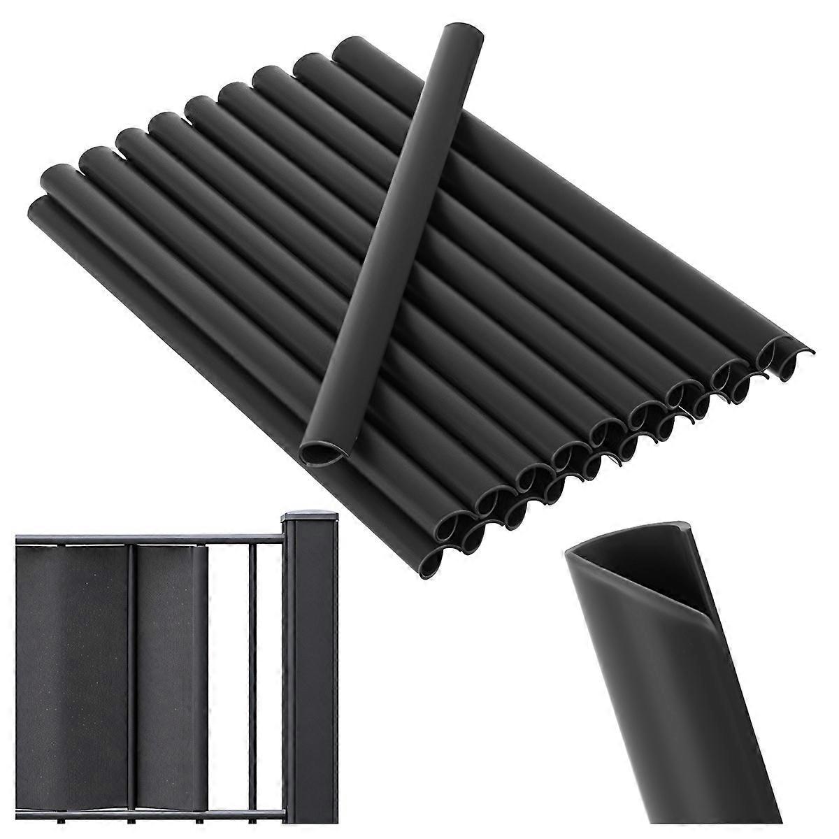 Fence Tape Clips - Anthracite 23709