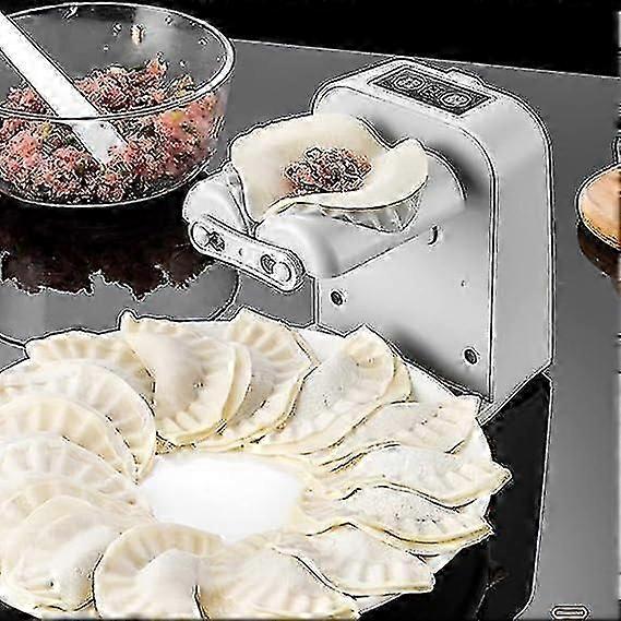 Automatic Electric Dumpling Maker Ravioli Shaper Mould Set with Spoon Brushes
