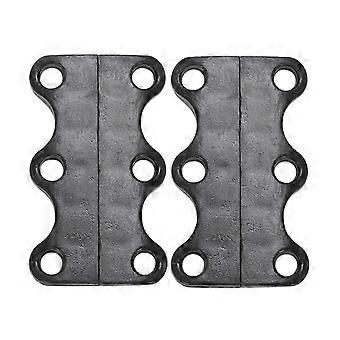 Magnetischer Schuhverschluss, schnelles Schließen der Schnürsenkel, 1 Paar (Schwarz)