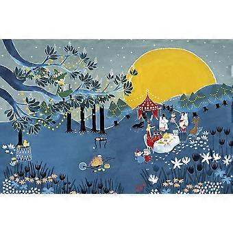 Yanoman (Yanoman) Jigsaw Puzzle Moomin Moonlight Part FBL-279
