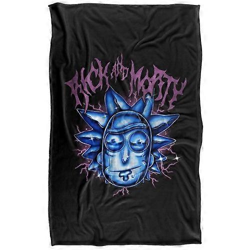 Rick And Morty Rick Rock Soft Touch Blanket