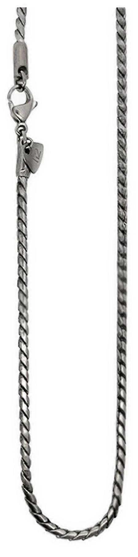 Ti2 Titanium S-Link Snake Chain - Natural Silver