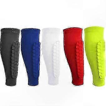 Anti-Collision Calf Protection Kids Soccer Shin Guards, Breathable Elastic Polyester, Ski Suitable