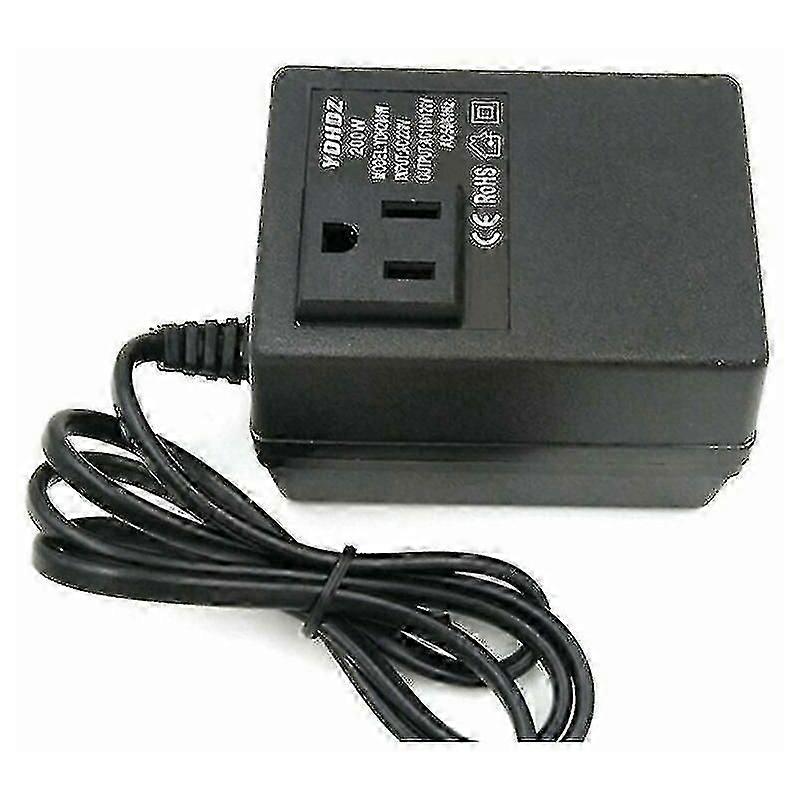 Step-down transformer for converting 220V to 110V safely