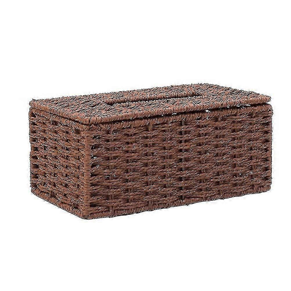 1pc Chic Elegant Decorative House Tissue Case Napkin Box