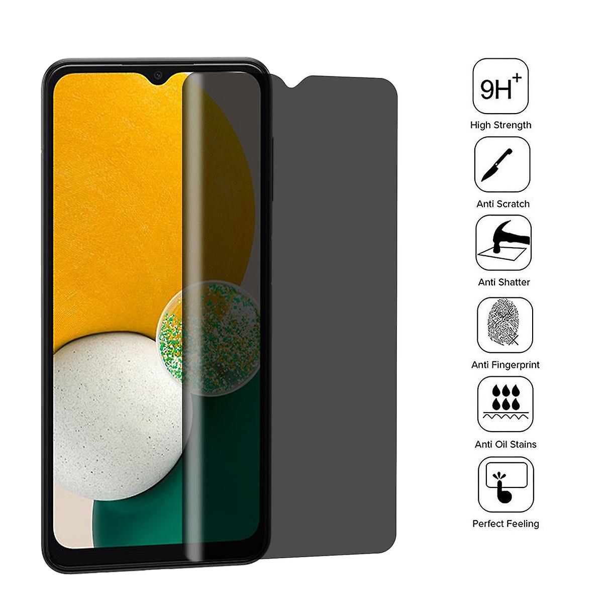 For Samsung Galaxy A13 5G / A04S 3D LCD Display 0.2 mm H9 Privacy Hard Glass Black New