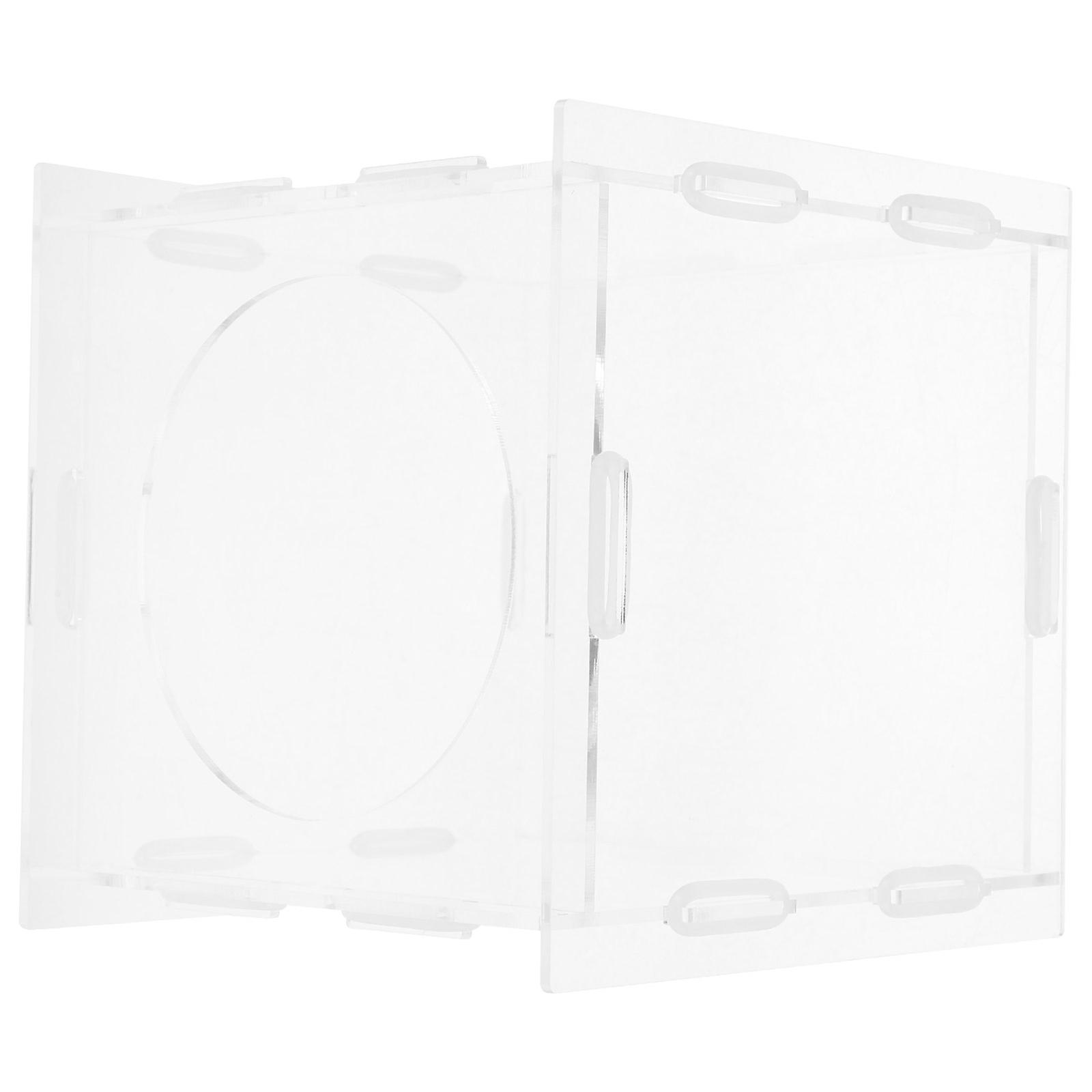 Transparent Raffle Box for Ticket Storage Use Acrylic Material