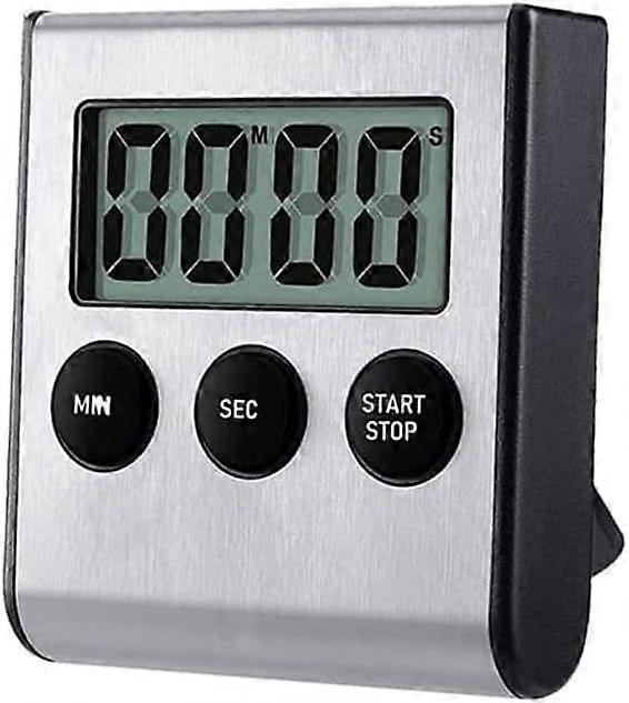 Digital Kitchen Timer 99 Min 59 Sec Magnetic Countdown with Loud Alarm