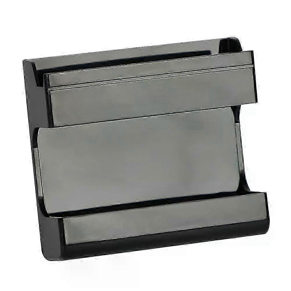 Compact ABS Wall-Mounted Phone & Remote Organiser