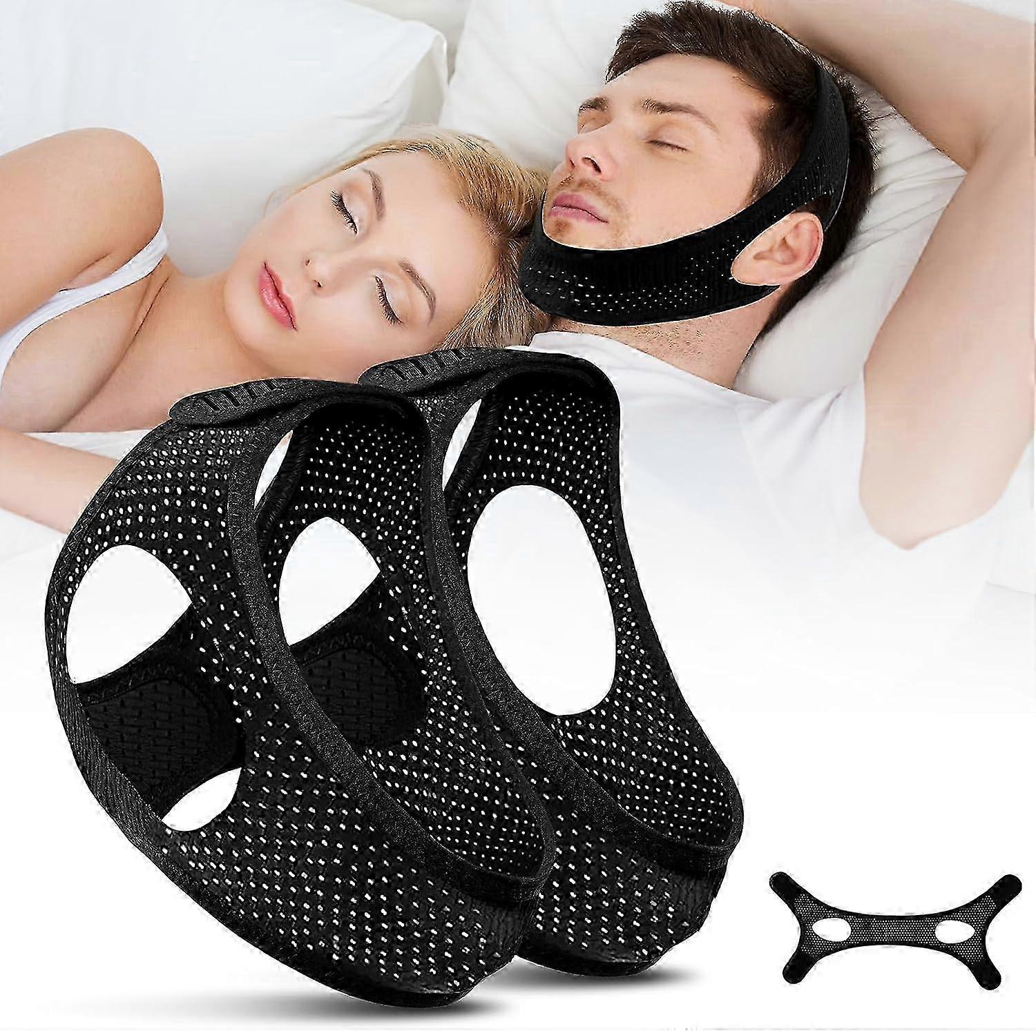 Elastic Breathable Sleep Chin Strap