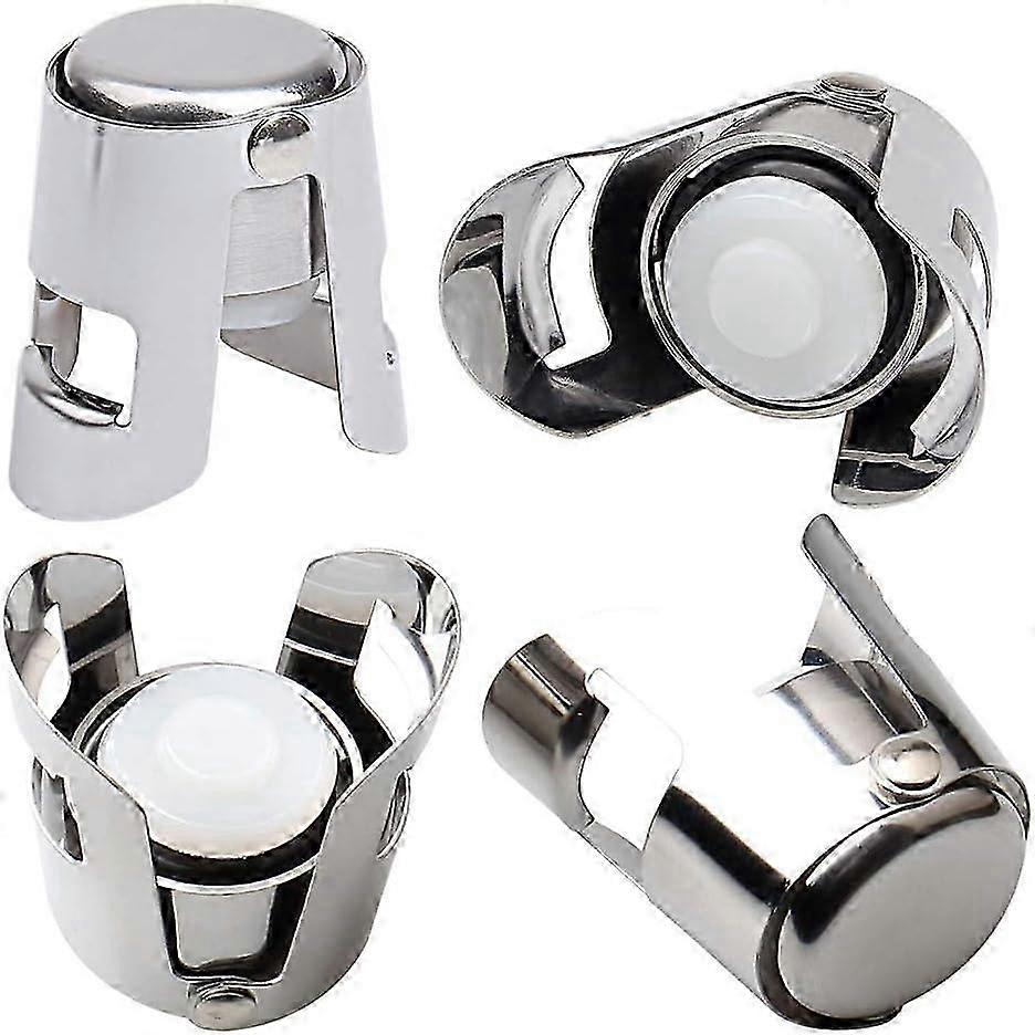 Vacuum-Sealed Champagne Stopper Set