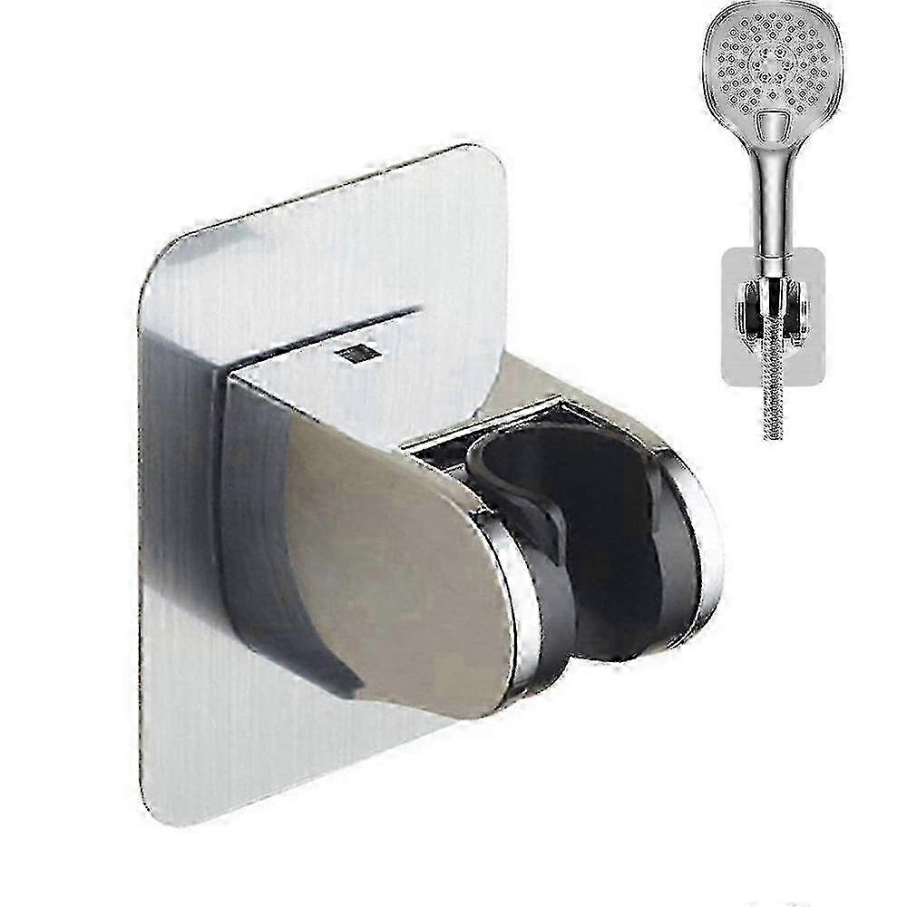 Glue-Mount Adjustable Shower Head Bracket