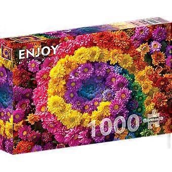 Flower Vortex Puzzel 1000 Stukjes