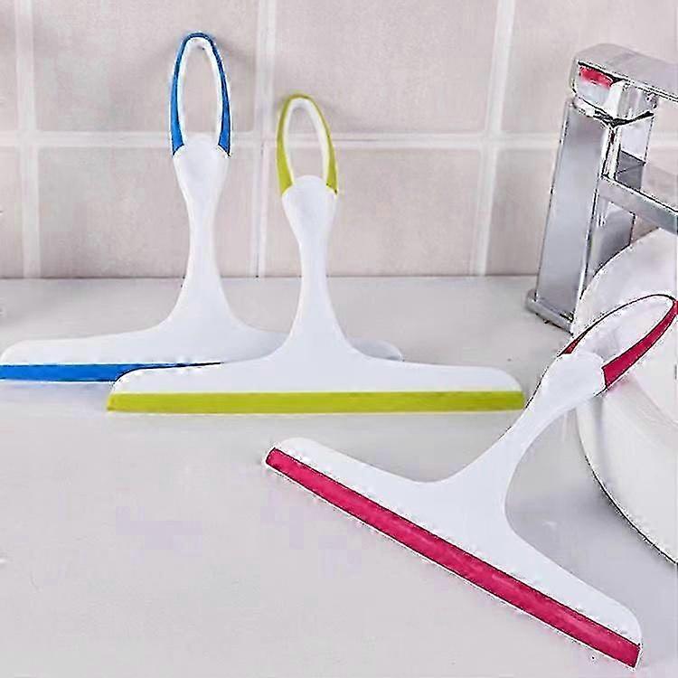 Ergonomic Shower Squeegee With Rubber Edge