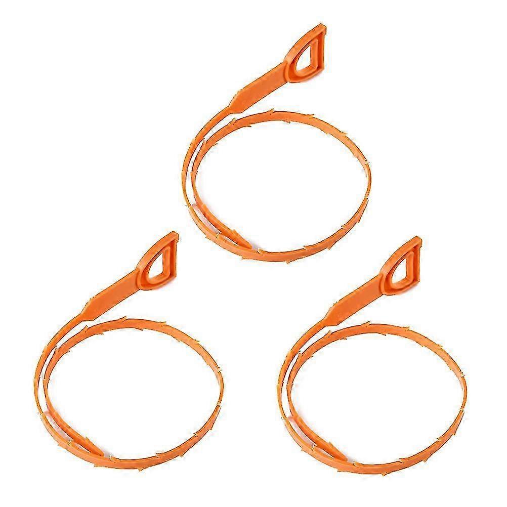 Drain Clog Snake Remover 3-Pack