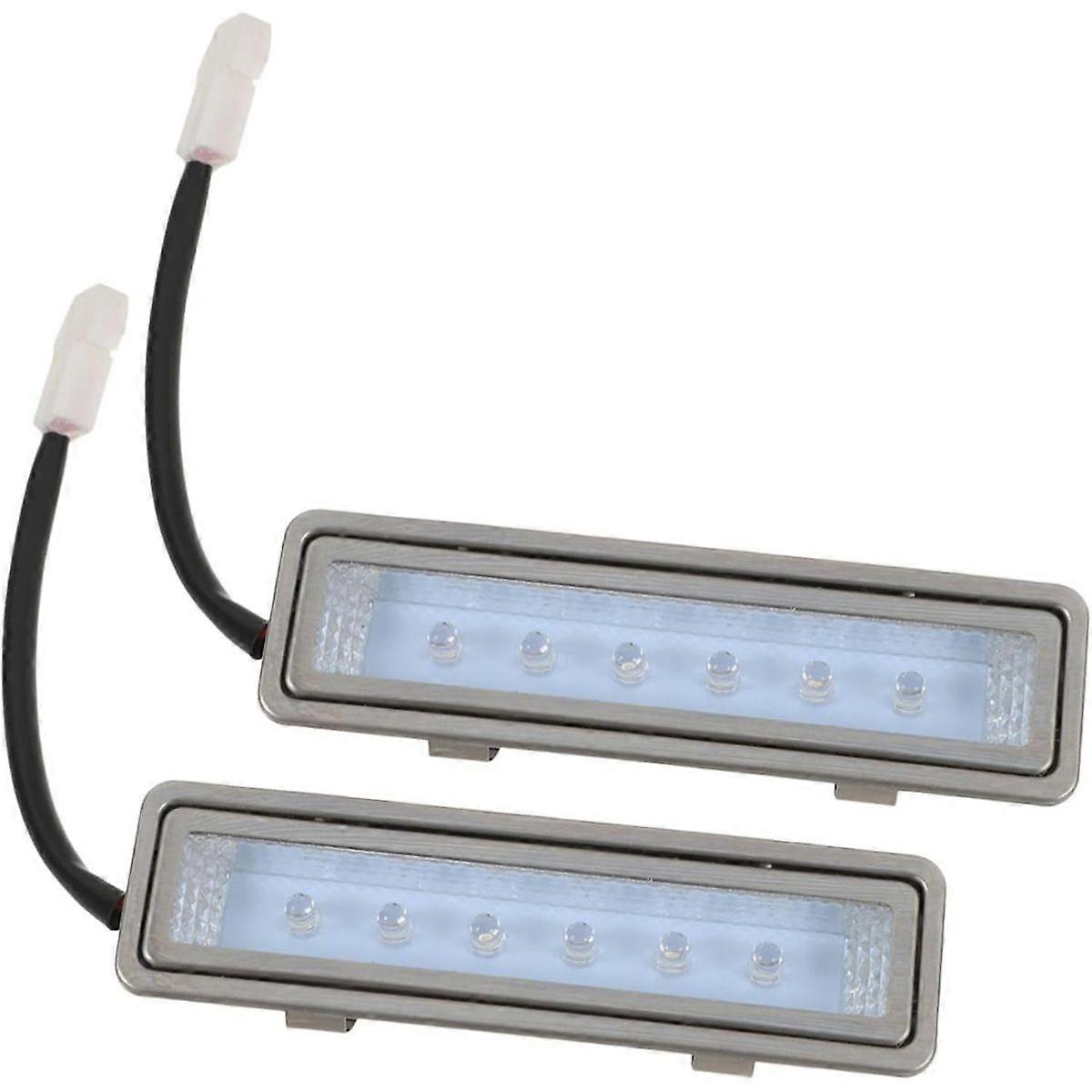 2Pcs LED Range Hood Light Bulbs Cool Light