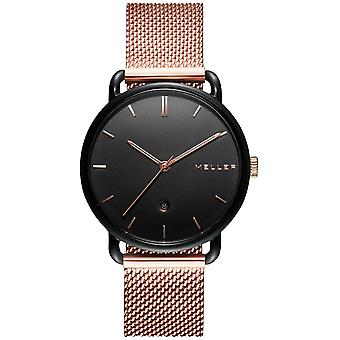 Meller denka baki roos Japanese Quartz Analog Women Watch with W3N-2ROSE Gold-Plated Stainless Steel Bracelet