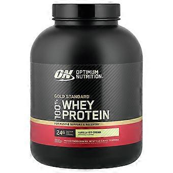 Optimum Nutrition, Gold Standard® 100% Whey, Vanille-ijs, 2,26 kg (5 lb)