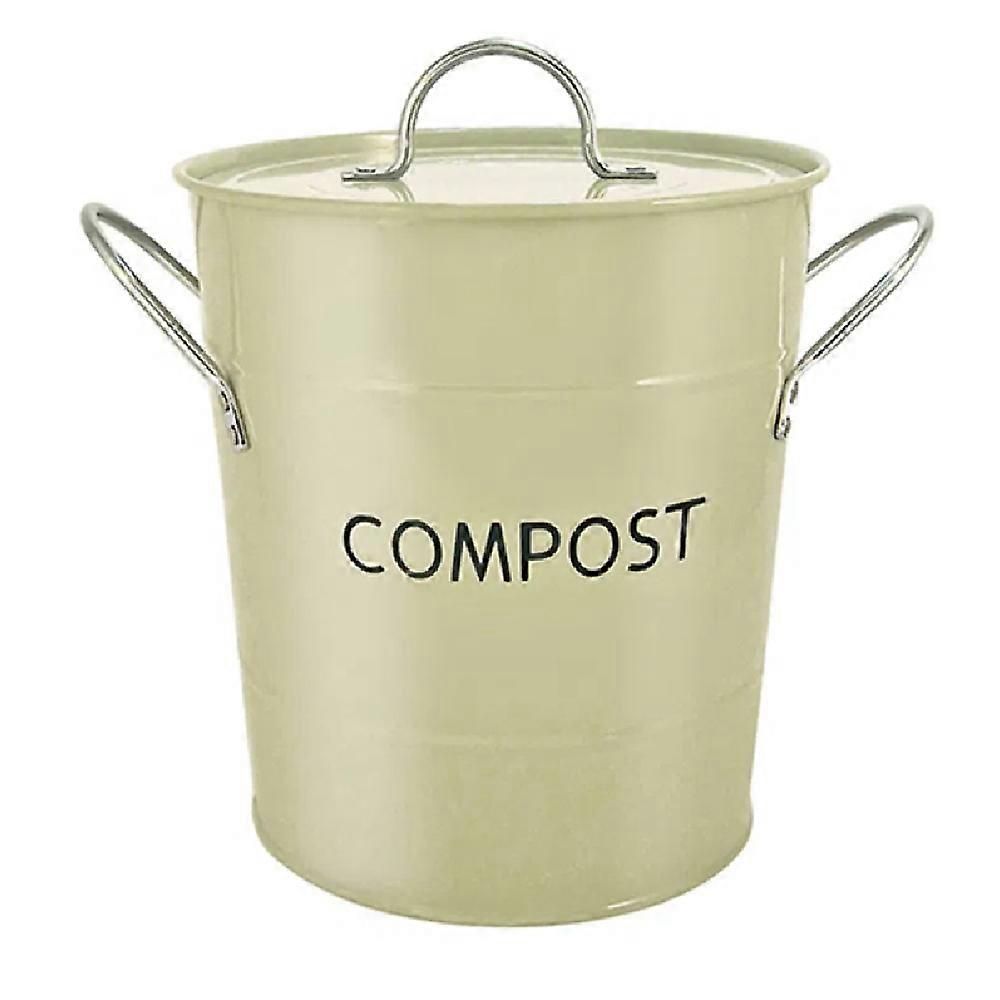 Compost Bin: 3.2 Litre Kitchen Compost Bin, Sage Green