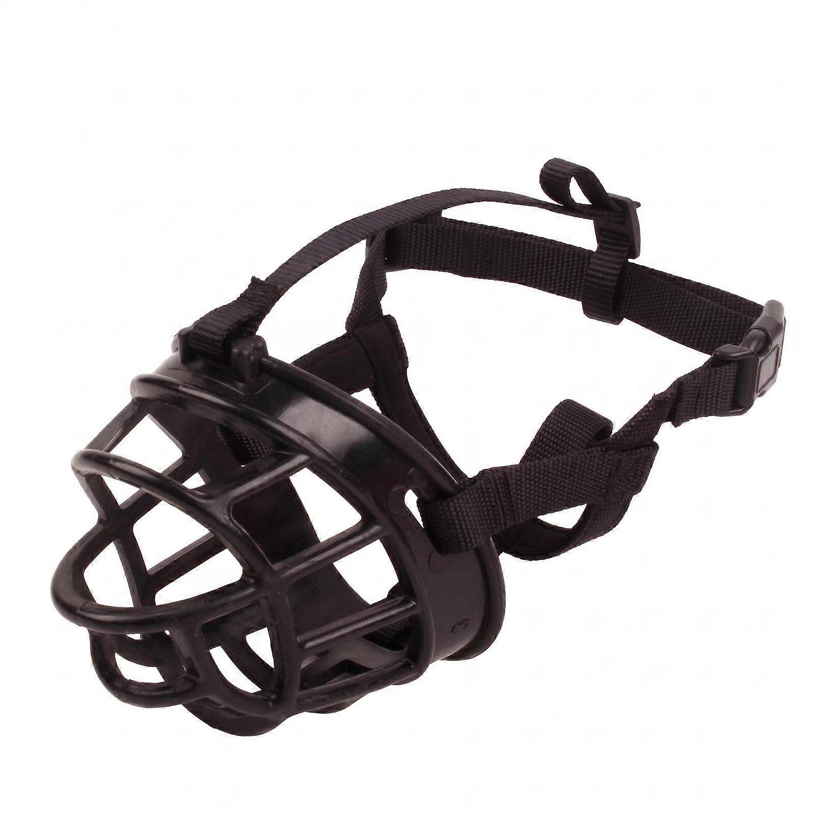 Adjustable Pet Muzzle Bite-Resistant Soft Pet Muzzle Supply for Training,